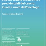 Aspetti sociali, assicurativi e previdenziali in oncologia_13 dic13