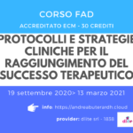 FAD_Protocolli e strategie cliniche per il raggiungimento del successo terapeutico_19sett20 – 13mar21